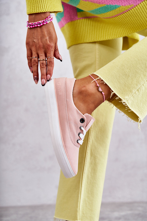 Жіночі тканинні кросівки Big Star KK274020 Nude