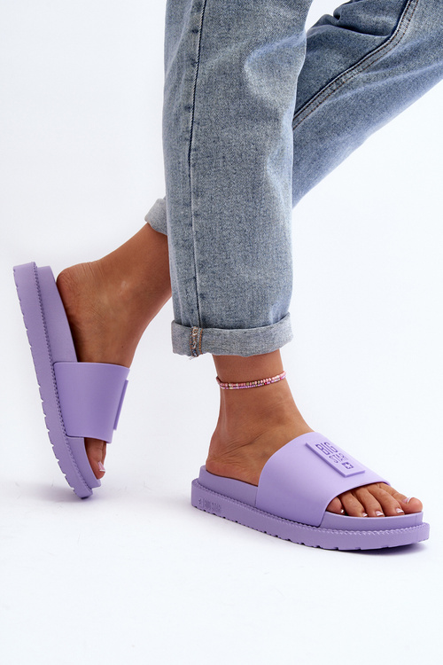 Жіночі босоніжки Big Star LL274426 Фіолетові