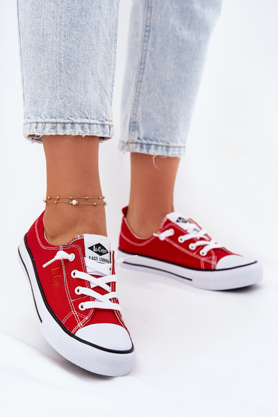 Жіночі Тканинні Кросівки Lee Cooper LCW-25-02-3298L Червоні
