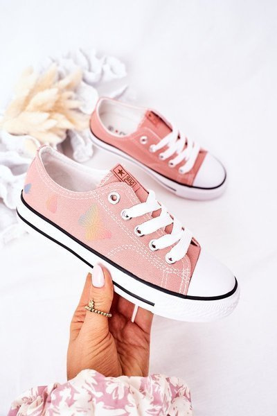 Дитячі кросівки з метеликами Pink Fairytale