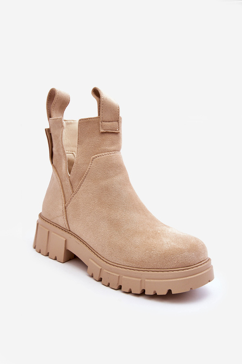 Робочі черевики з вирізом Light Beige Heaven