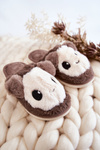 Дитячі хутряні сліпони Brown Alize