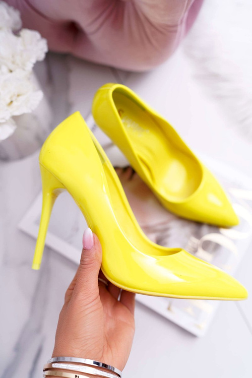 Жіночі туфлі на шпильці Yellow Lemon Yanna