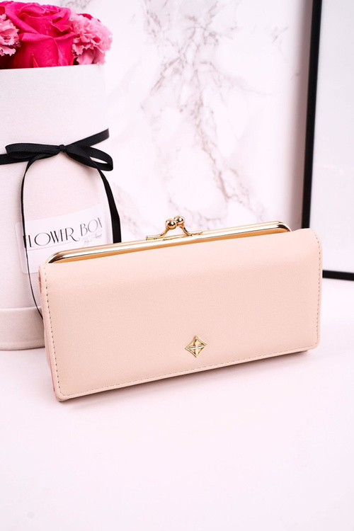 Великий жіночий гаманець на гачку MILANO Ecru