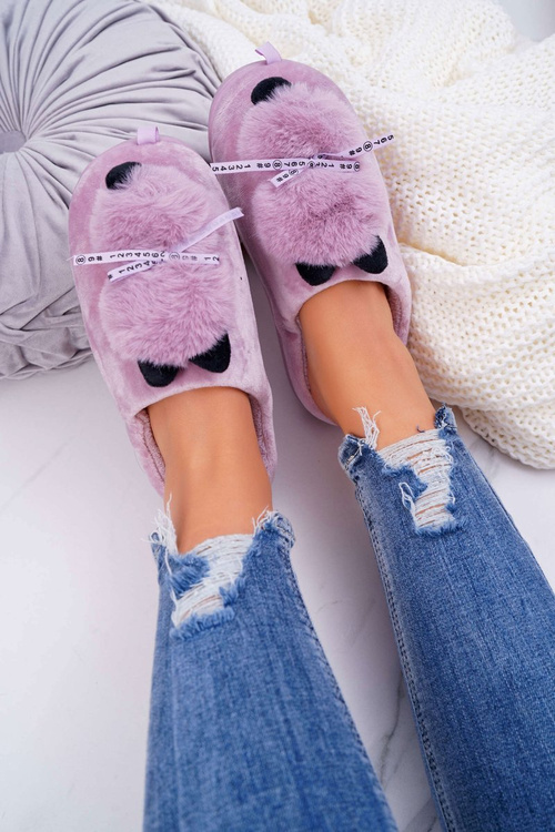 Жіночі піпси з хутряним кошеням Pink Kitty