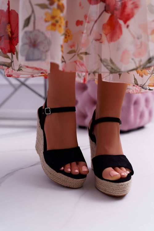 Жіночі лляні босоніжки Anchor Black Girenn