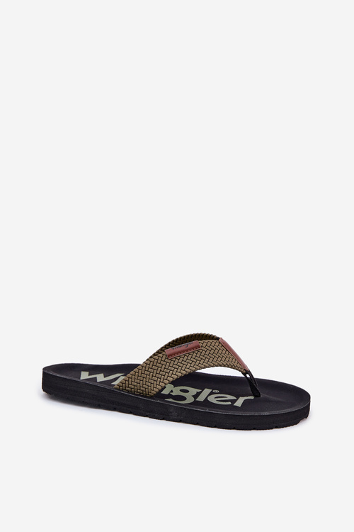 Чоловічі шлепанці WRANGLER ZANE FLIPFLOP MEN LOW 20251044.20251044.57B Зелені