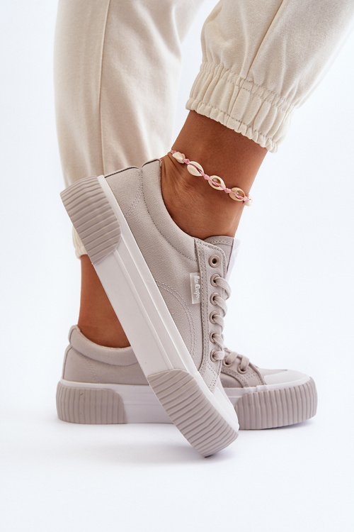 Жіночі кросівки на товстій підошві Lee Cooper LCW-24-31-2178 Grey