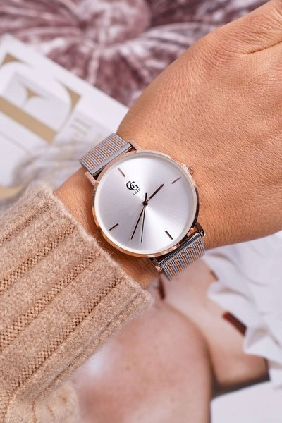 Жіночий годинник GG Luxe Silver Fiber