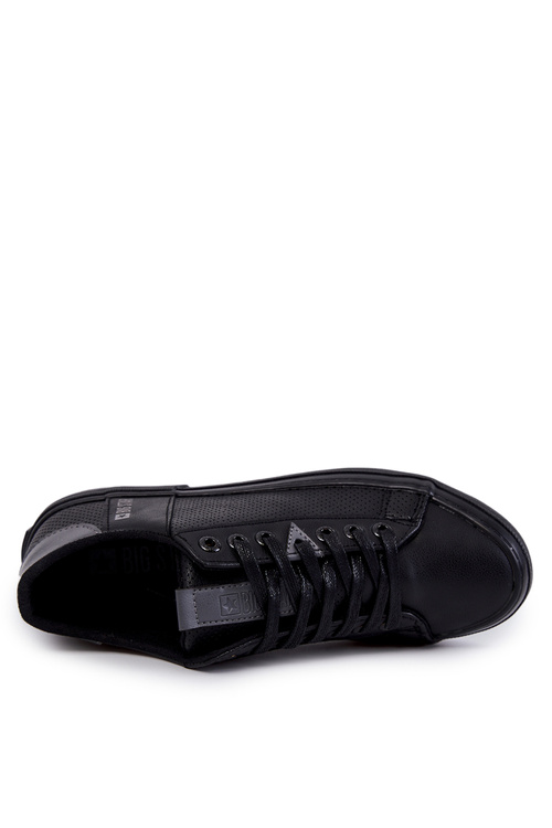 Чоловічі шкіряні кросівки BIG STAR JJ174227 Чорні