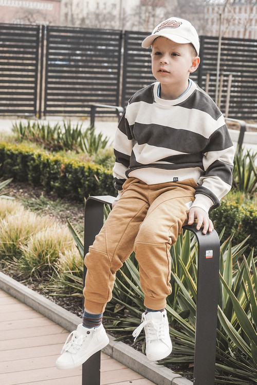 Дитячі класичні високі кросівки Big Star LL374002 Білі