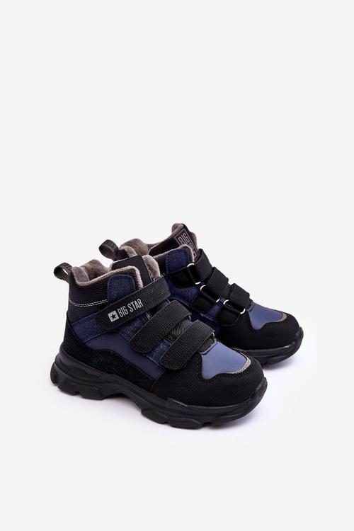 Дитячі снігові черевики Trapper Insulated Navy Big Star MM374172