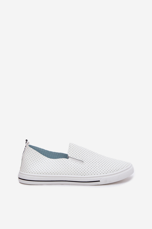 Жіночі Кросівки З Еко Шкіри З Написом Білі Zalinne