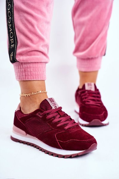 Жіноче спортивне взуття Кросівки Big Star Maroon GG274522