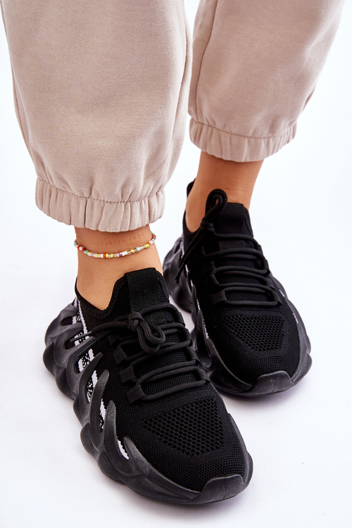 Жіночі модні кросівки Чорний Daxo