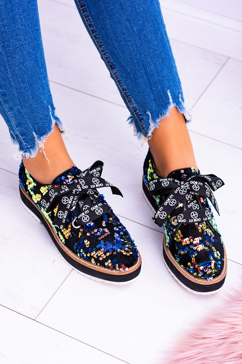 Жіночі напівчоботи Lu Boo Suede Multicolor Moonlight