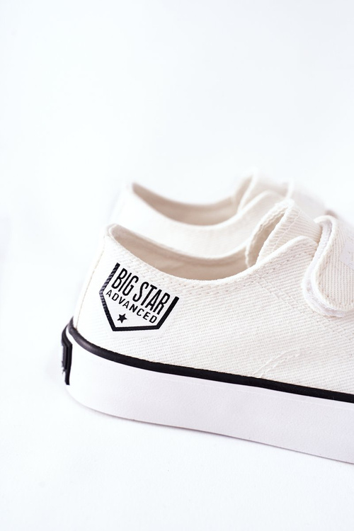 Дитячі кросівки на липучці Big Star FF374061 Білі