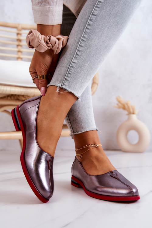 Жіноче шкіряне взуття Maciejka Silver 05035-42