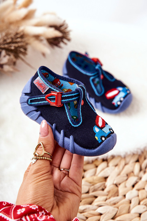 Тапочки Befado Concrete Mixer 110P385 Navy blue
