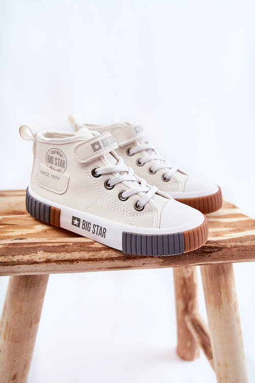 Дитячі високі кросівки BIG STAR KK374015 Білі