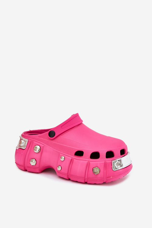 Жіночі Сандалі На Масивній Платформі Фуксія Корина