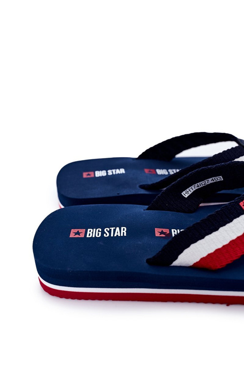 Чоловічі тапочки Flip-Fops Big Star HH174827 Navy