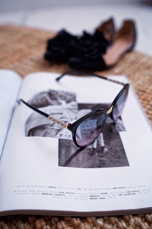 Прозорі сонцезахисні окуляри Prius PR-V09 Black