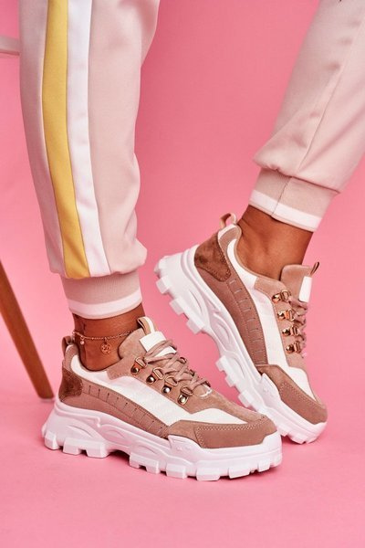 Спортивне жіноче взуття Бежево-білі Palmas