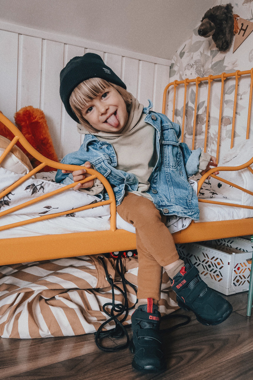 Дитяче трекінгове взуття Big Star II374097 Чорне