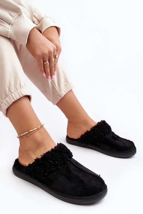 Жіночі стьобані тапочки Inblu EK000010 Чорні