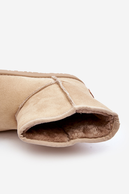 Жіночі зимові черевики Cross Jeans MM2R4023C бежевого кольору