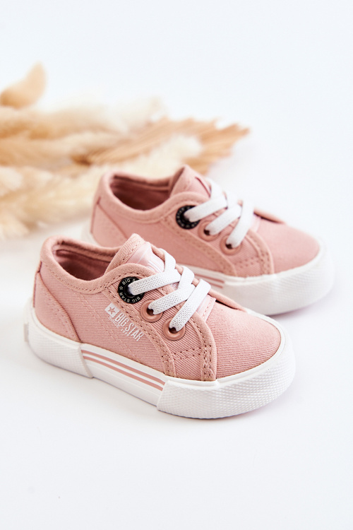 Дитячі низькі кросівки Big Star JJ374161 Рожеві