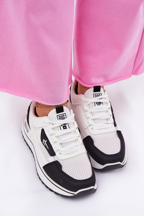 Жіноче Спортивне Взуття На Платформі Big Star RR274A223 HI-POLY SYSTEM Чорний-Білий