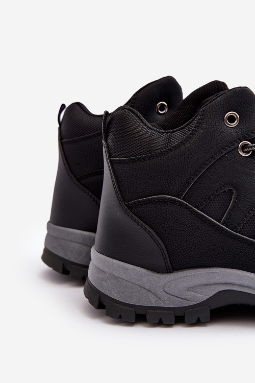 Чоловіче класичне трекінгове взуття чорного кольору Gometti