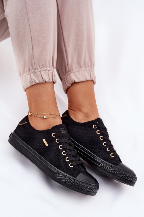 Жіночі Текстильні Кросівки Big Star RR274765 Чорні