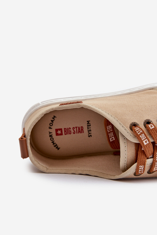 Чоловічі кросівки Big Star NN176001 Memory Foam System Beige