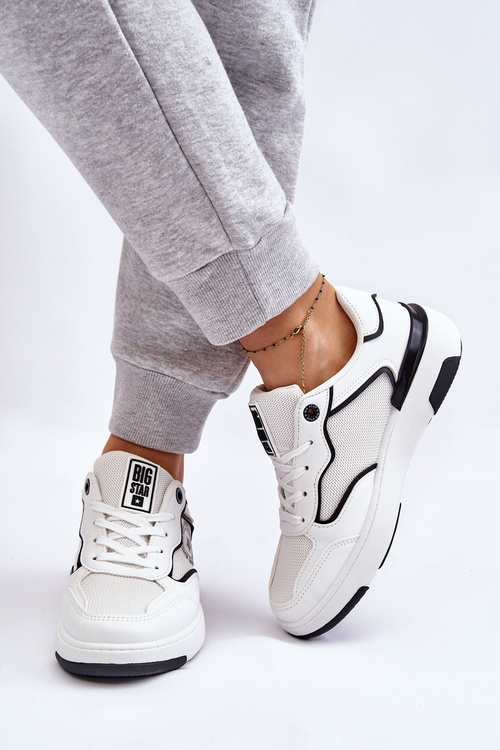 Жіноче спортивне взуття Big Star LL274440 Чорно-біле