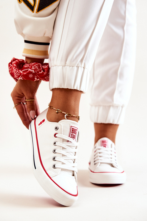 Шкіряні кросівки BIG STAR JJ274130 Білі