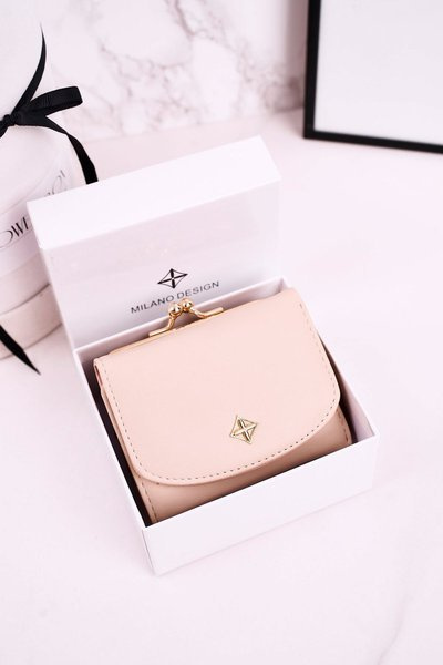 Маленький жіночий гаманець на гачку MILANO Ecru