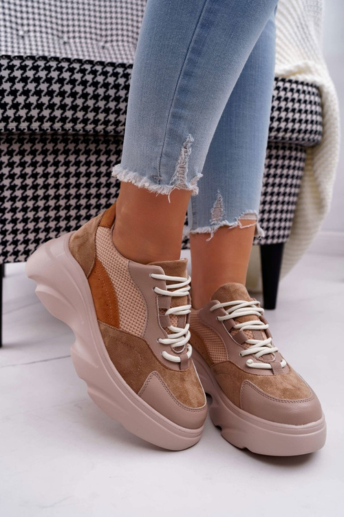 Спортивне жіноче взуття на товстій підошві Camel Cardamon