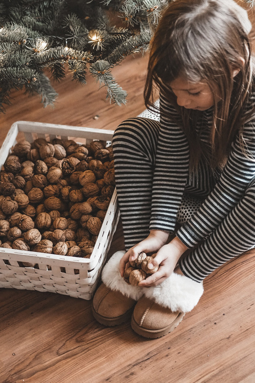 Дитячі тапочки зі штучним хутром Birasta