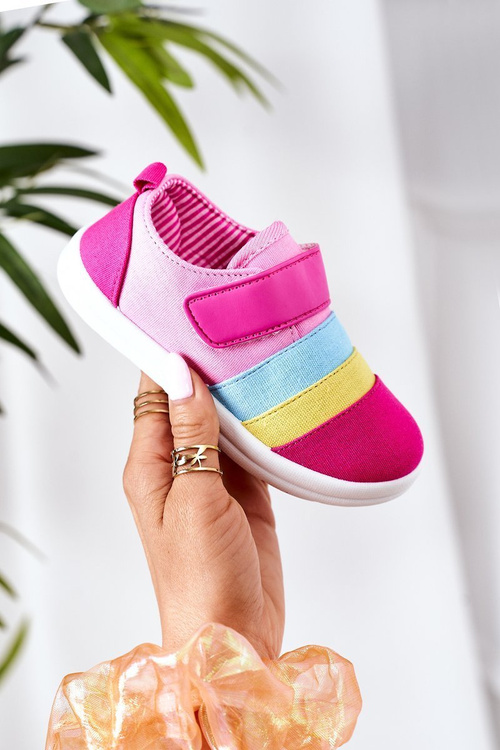 Дитячі кросівки на липучці Fuchsia Marta