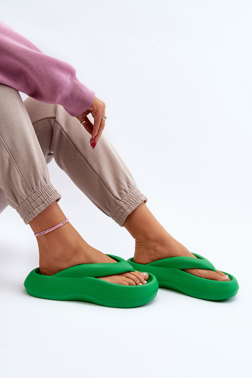 Жіночі поролонові шльопанці Green Roux