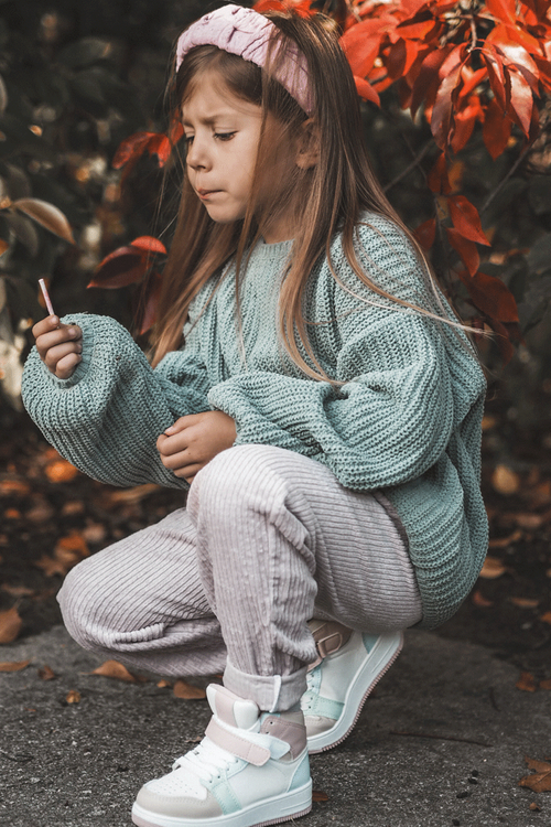 Високе дитяче спортивне взуття Multicolor Teredite