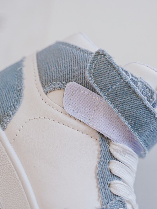 Дитяче спортивне взуття Джинси біло-блакитні Milara