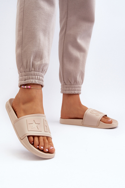 Жіночі поролонові тапочки Big Star MM274718 Рожеві