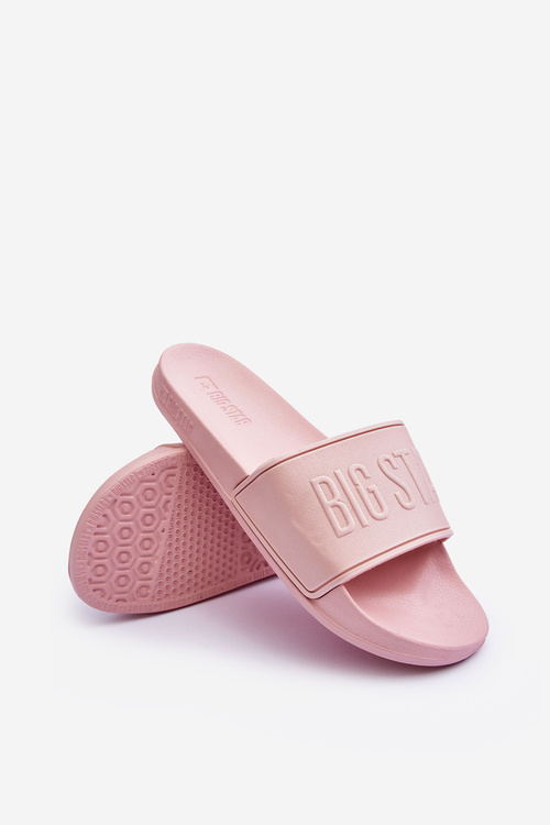 Жіночі поролонові тапочки Big Star MM274718 Рожеві