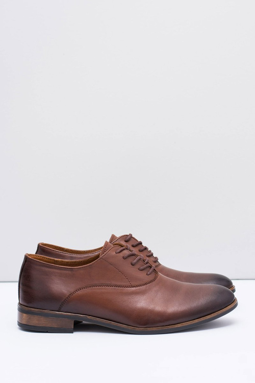 Чоловічі шкіряні напівчеревики Bednarek Visiting Brown Clark