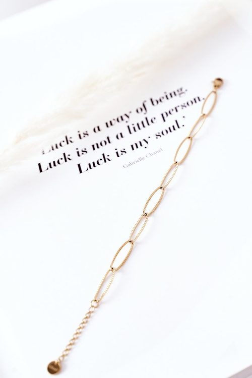 Браслет На Товстому Ланцюжку Золотий