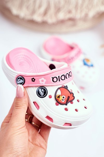 Дитяче взуття Foam Slides White Birds AngryBirds